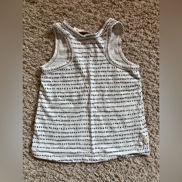 Childhoods Clothing Tank Top black dashes on cream - Size 3T unisex 😊 - Picture 4 of 4
